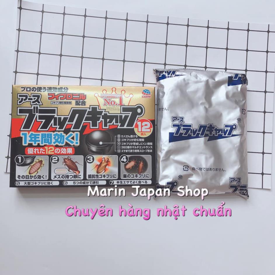 (SALE) Viên diệt gián hộp 12 viên chuẩn Nhật Bản