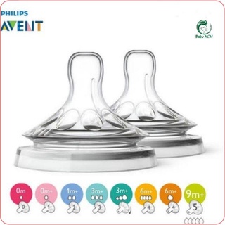 Núm ti thay thế dành cho bình sữa avent natural