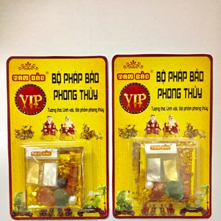 2 bộ PHÁP BẢO nạp tượng thờ Thần Tài Địa phong thuỷ cho bàn thờ Thần tài, thổ địa