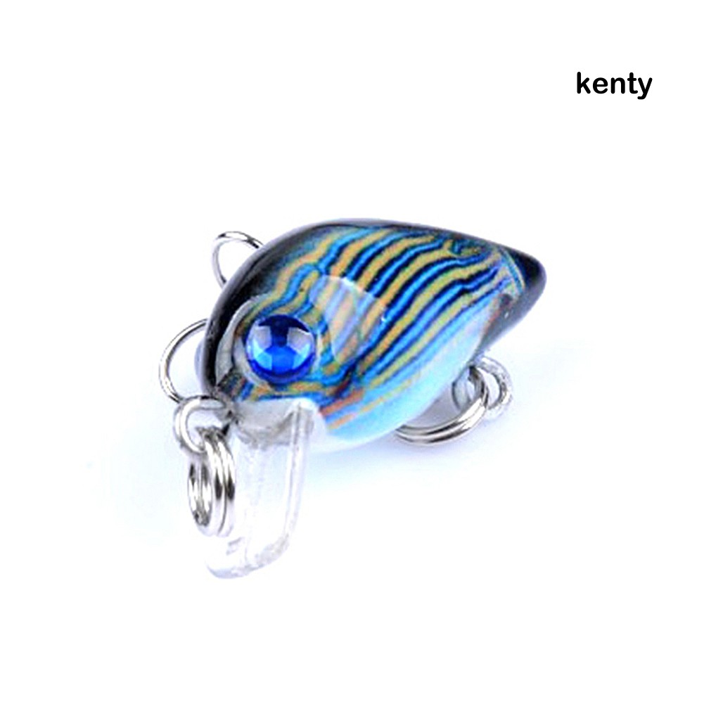 Kt KT Ktt☀6 Mồi Câu Cá Giả Mini 3cm 1.5g