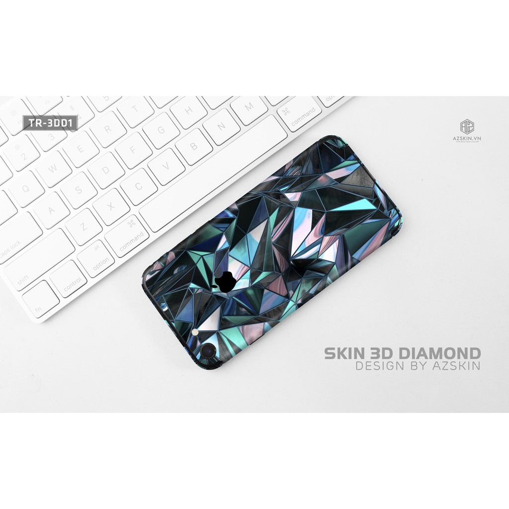 Dán Skin 3D Diamond Cho IPhone | Skin IPhone 5 Lớp Chất Liệu Cao Cấp Chống Xước, Chống Thấm, Chống Bay Màu...