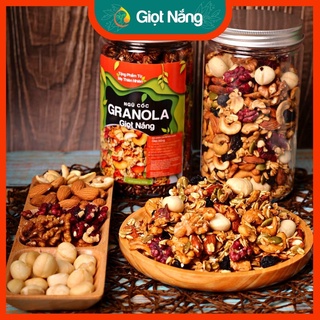 Ngũ cốc hạt granola siêu hạt eat clean không đường hỗ trợ giảm cân cung