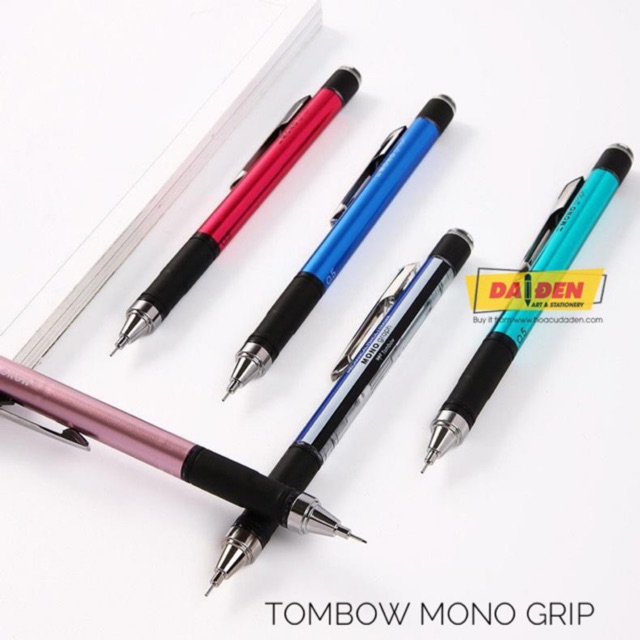 [DA ĐEN] Bút Chì Bấm Tombow Mono Grip 0.5mm