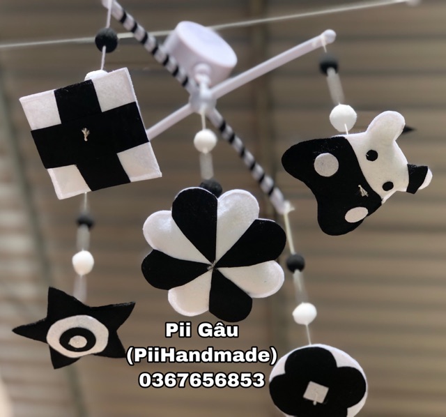 TREO NÔI TRÂU ĐEN CHO BÉ SƠ SINH ẢNH THẬT