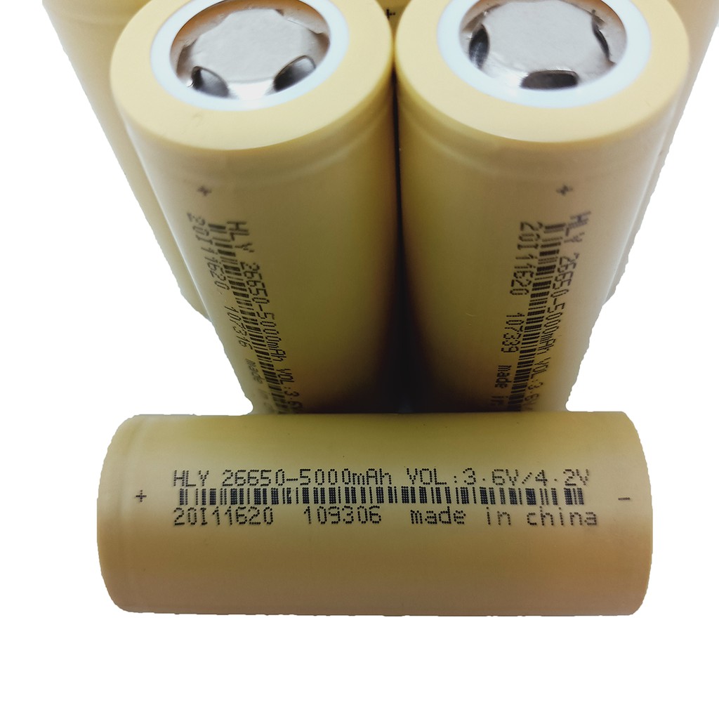 [Pin] 26650 Dung Lượng 7200mAh 5C (Xả 20A) - Hàng Mới 100% [BẢO HÀNH 1 NĂM]