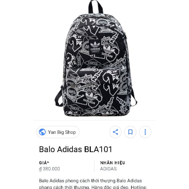Balo adidas