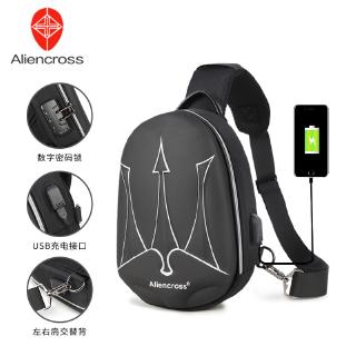 Túi Đeo Chéo xiaomi Vải Oxford Chống Thấm Nước Có Cổng Sạc usb Đa Năng