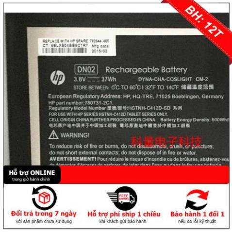 Pin battery laptop HP Pro Slate 12 Series 780731-2C1 HSTNH-C412D-SD DN02