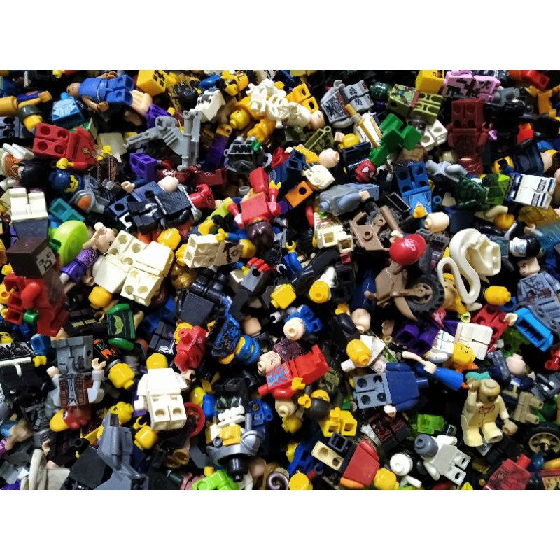 Combo 100GAM Xác Nhân vật Lego Minifigures ( SECONDHAND ) &lt;3