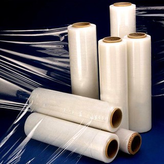 Màng co PE siêu dai, bọc hàng hóa quấn bụng giảm béo tắm trắng ủ tê màu Trong