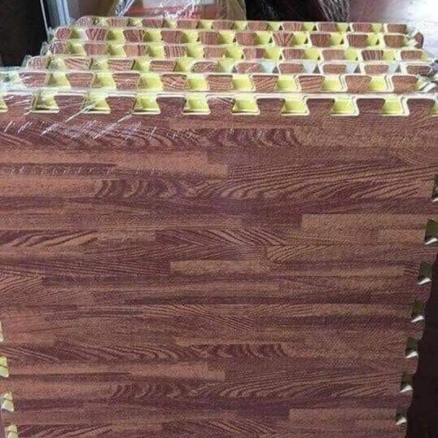 Thảm xốp ghép vân gỗp