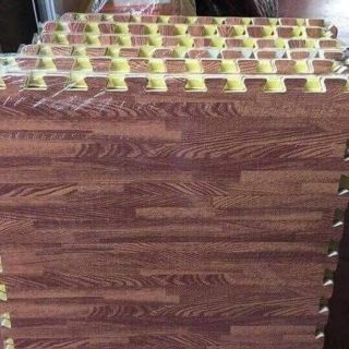 Thảm xốp ghép vân gỗp