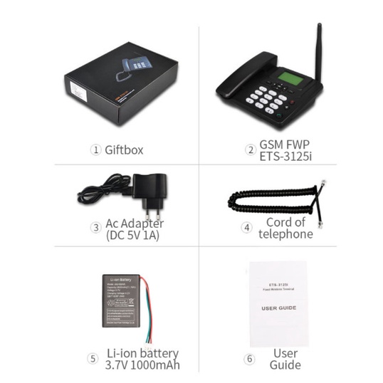 Điện Thoại Bàn Lắp Sim GPhone, HomePhone, Viettel, MobiFone, VinaPhone Máy Bàn Không Dây Gắn Sim Di Động