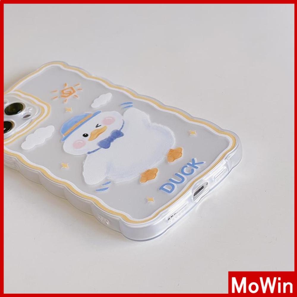 Ốp điện thoại hình chú vịt dễ thương thích hợp cho iphone 13 pro max iphone 12 pro max iphone 11 iphone7 plus