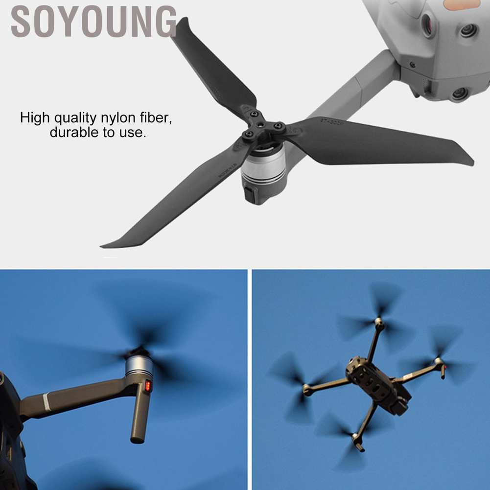 Set 2 cặp cánh quạt 3 lưỡi 8743F cho DJI Mavic Pro