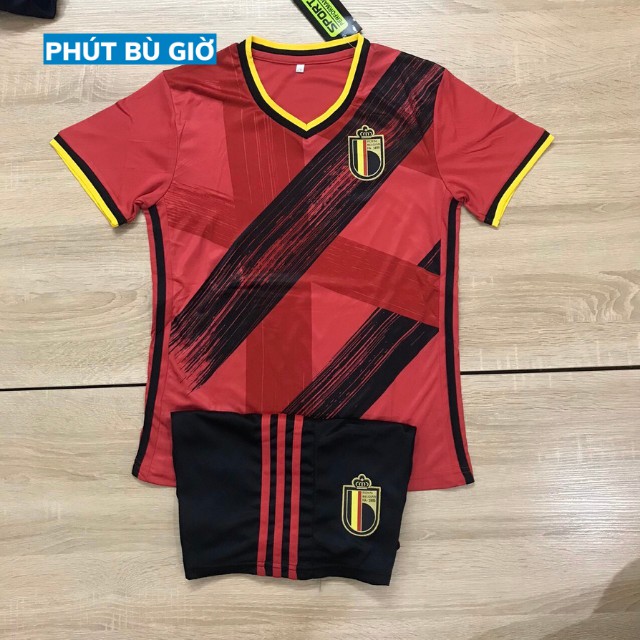Áo Bóng Đá, Áo Đá Banh Trẻ Em BỈ - Phút Bù Giờ Sport