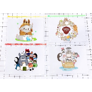 Clear bag totoro A4/A5 CLBI20 Túi đựng tài liệu