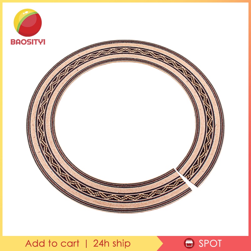 Phụ Kiện Lỗ Thoát Âm Thanh Thay Thế Bằng Gỗ 90mm Cho Đàn Guitar Acoustic Baosity1