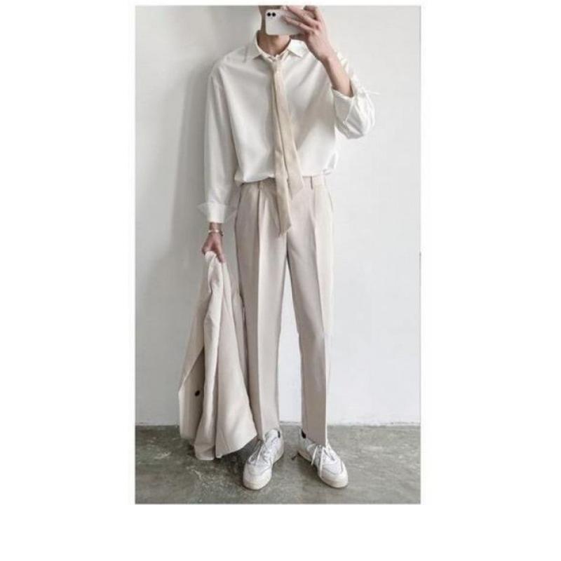 Quần baggy nam vải ống rộng Hàn Quốc CALAA FASHION QD24