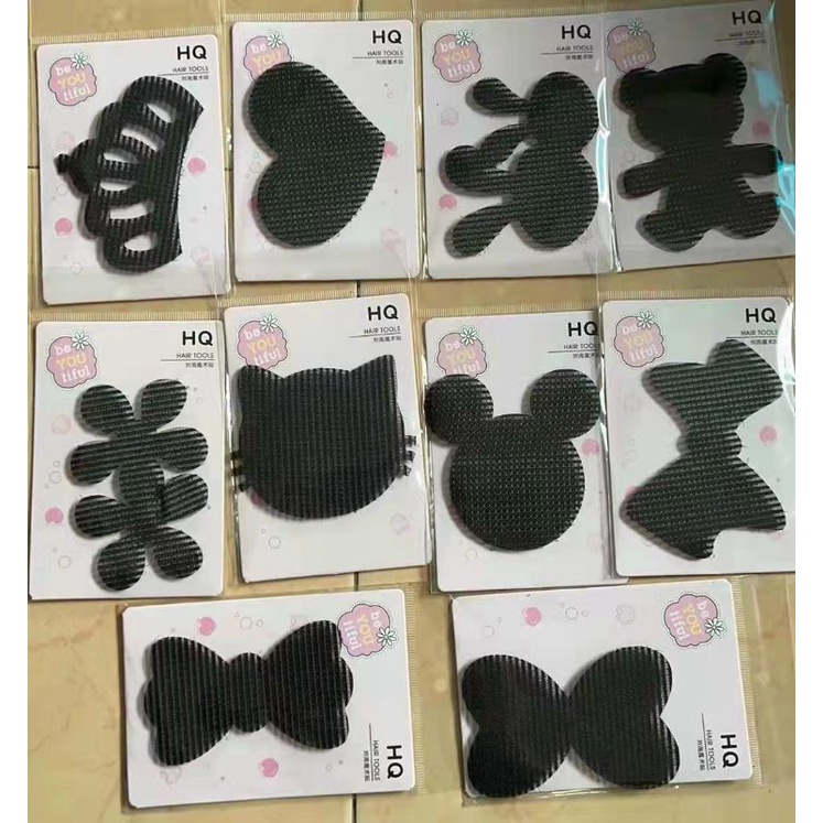 Set 10 miếng dán tóc trang điểm, rửa mặt