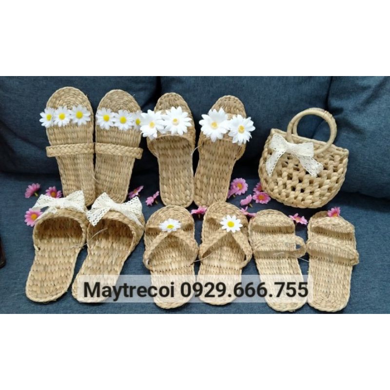 Dép lục bình siêu xinh nhiều mẫu