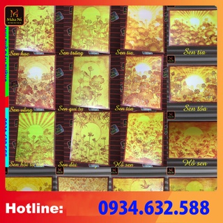 Tranh dán bàn thờ / tranh thờ - họa tiết đẹp [ bàn thờ chung cư, bàn thờ thần tài, bàn thờ treo tường, bàn thờ phật