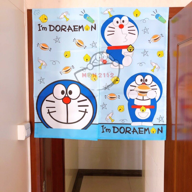 TẤM VẢI MÀN TRANG TRÍ  SIZE 79x79CM DORAEMON DOREMON