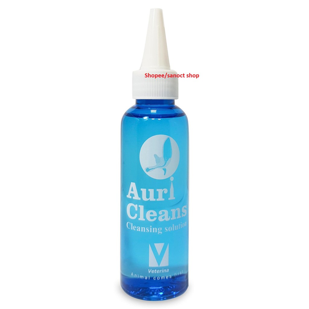 Nước rửa tai dầu khoáng vệ sinh tai AURICLEAN 100ml  dành cho chó, mèo