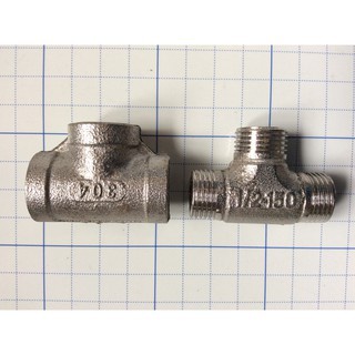 Tê ren trong đều inox tê ren ngoài đều inox HN