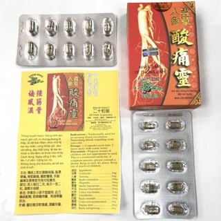 NHÂN SÂM TÊ THỐNG LINH CHÍNH HÃNG