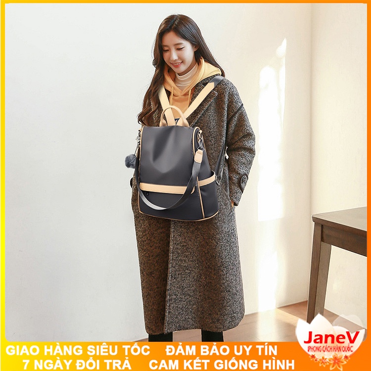 Balo Nữ Thời Trang Vải Oxford Cao Cấp Phong Cách Hàn Quốc TVNN419