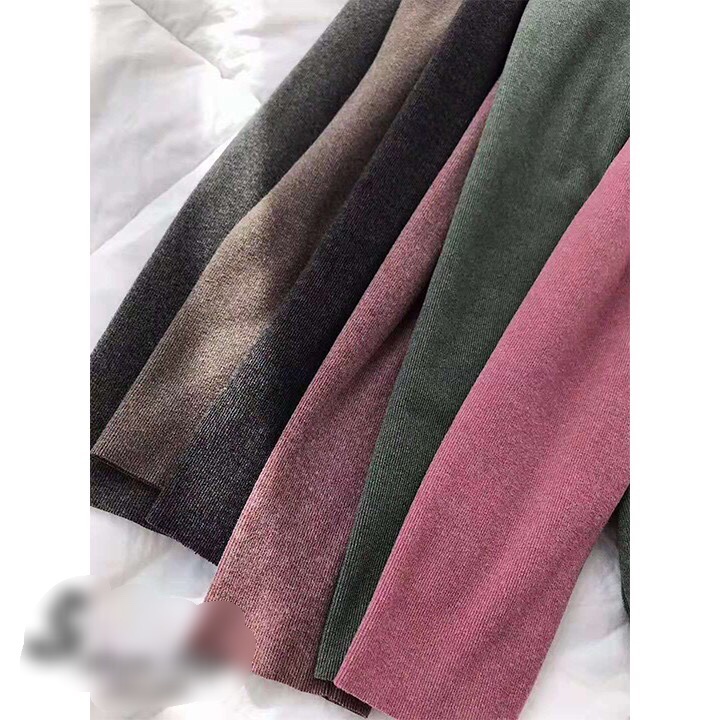 Áo Len Nữ, Áo Giữ Nhiệt Mùa Đông Dáng Hàn Quốc Dễ Thương, Co Giãn Và Sưởi ấm Cực Tốt