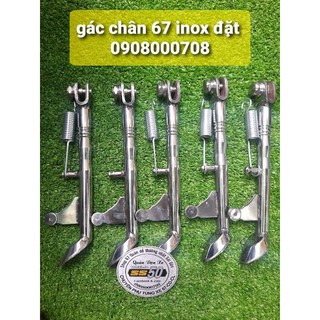 chân chống inox đặc cho mọi dòng xe 67 68 Cd CL