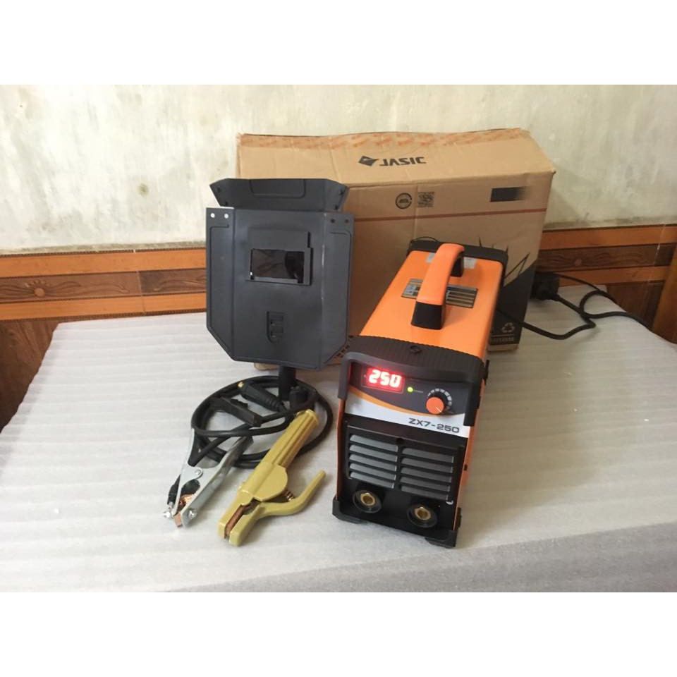 Máy hàn điện tử Jasic ZX7-250A-Công nghệ Nhật Bản-Chuyên que 1.6 4.0ly-Bảo hành 12 tháng