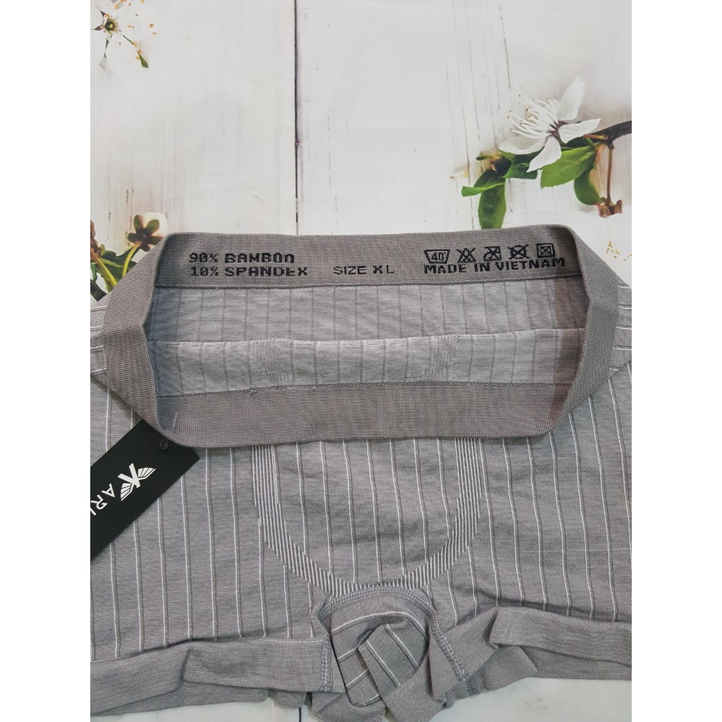 Quần lót nam ARISTINO  quần boxer cạp Liền AD15
