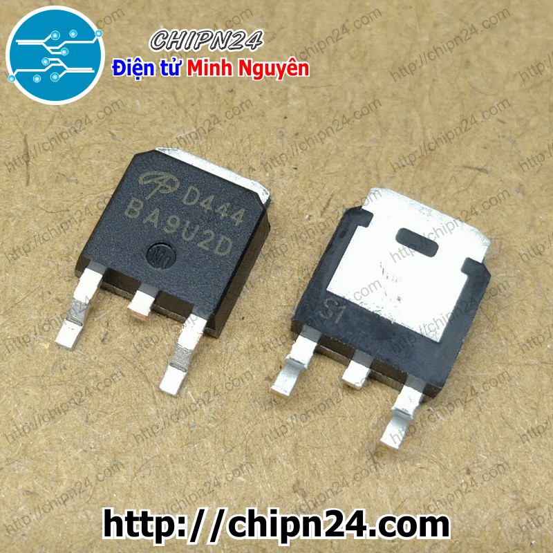 [2 CON] Mosfet Dán AOD444 TO-252 12A 60V Kênh N (SMD Dán) (D444 444)