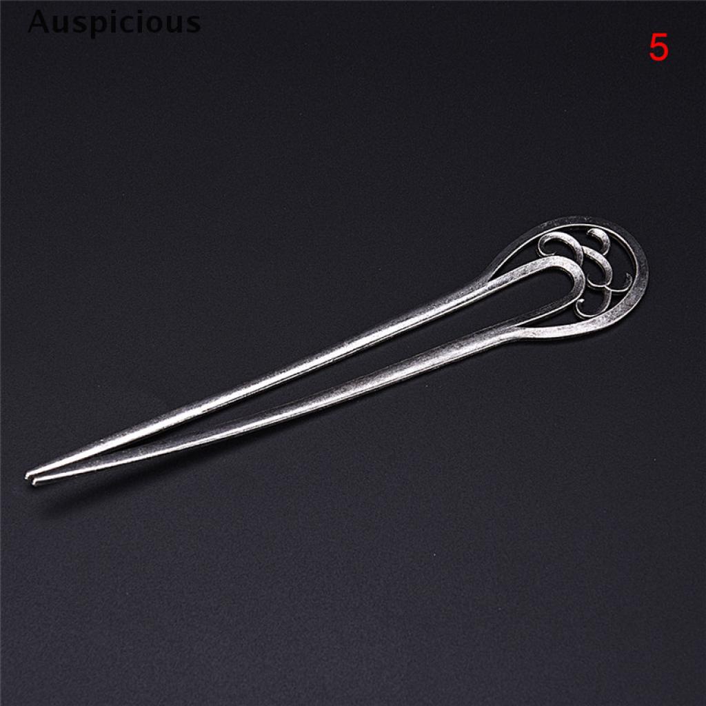 (Hàng Mới) Kẹp Tóc Hình Học Màu Bạc Cho Nữ