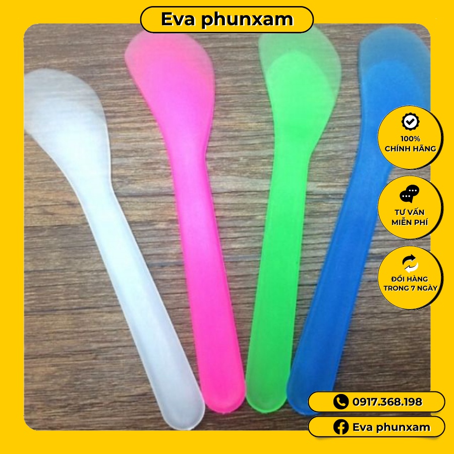 Thìa nhựa đắp mặt nạ dùng trong spa