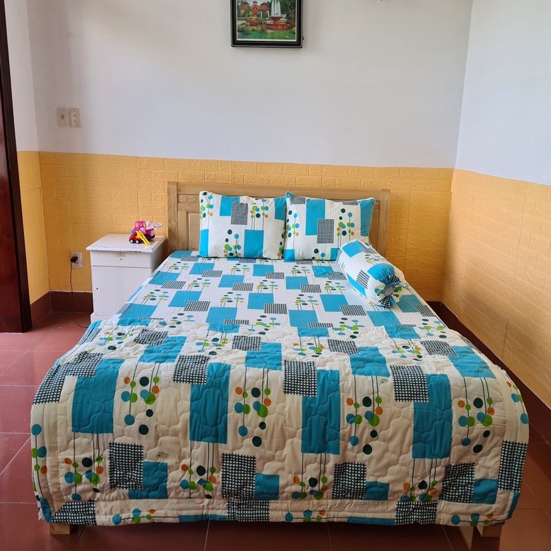 Chăn cotton 100% 1,7mx1,95m