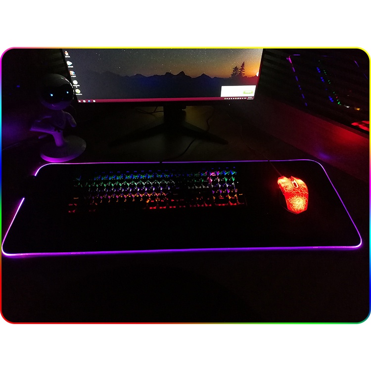 Miếng Lót Chuột LED RGB - Mousepad Led RGB Full Size - Đủ Kích Thước