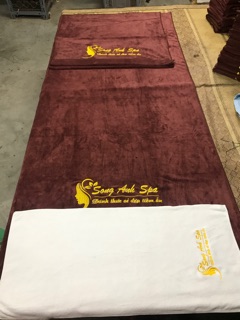 Khăn trải giường Spa 90x 1m9