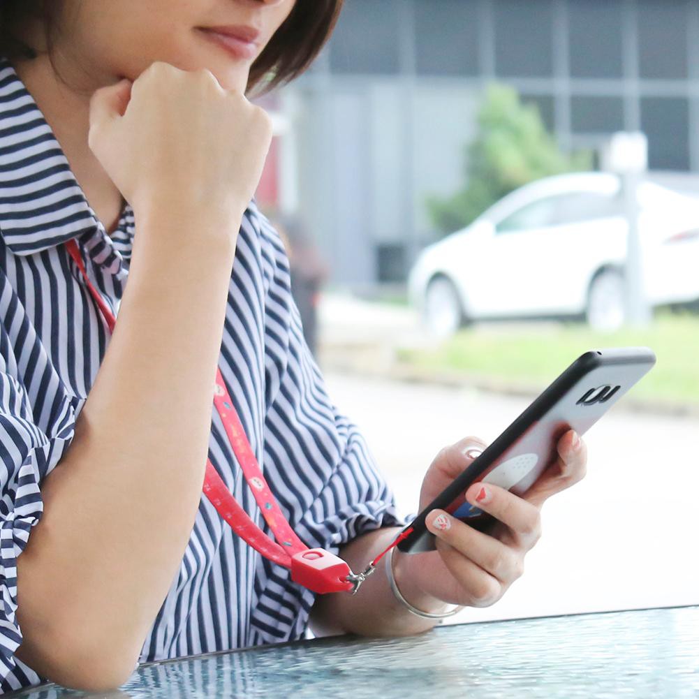 Dây cáp dữ liệu/sạc dạng vòng tay/vòng cổ cho điện thoại iPhone Android