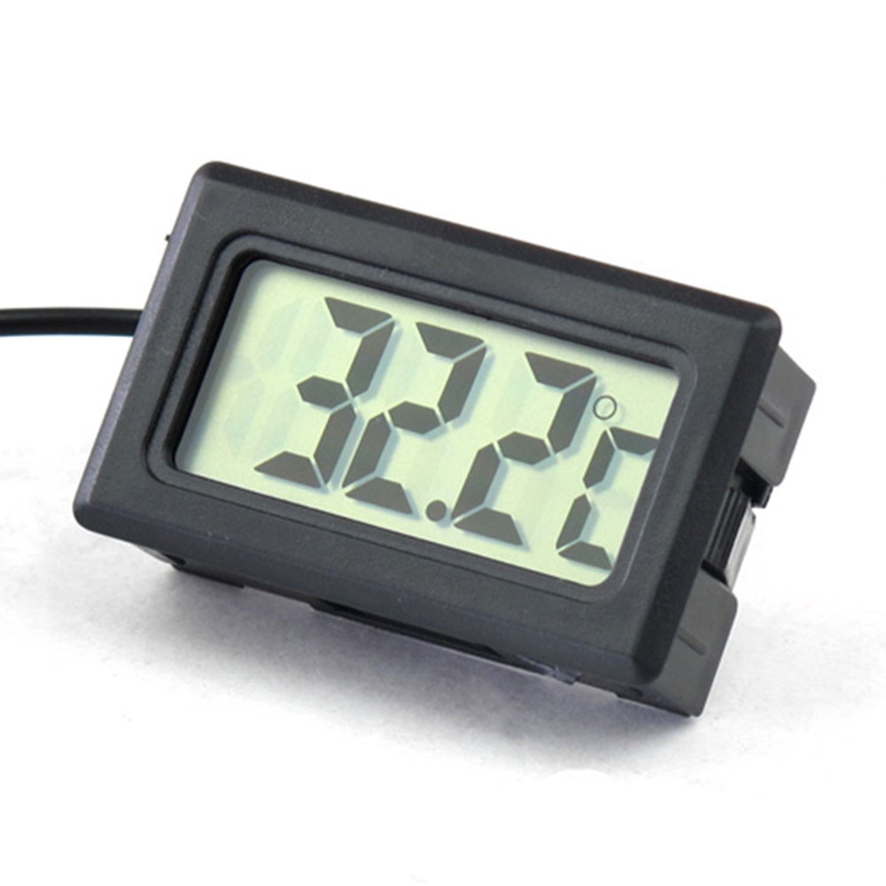 Nhiệt kế điện tử đo nhiệt độ bể cá/ tủ lạnh màn hình LCD 1m tiện dụng