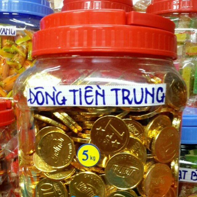 kẹo socola đồng tiền