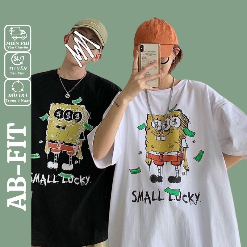 áo thun nam nữ tay lỡ unisex ABFIT áo phông form rộng thun cotton đẹp freesize tee basic