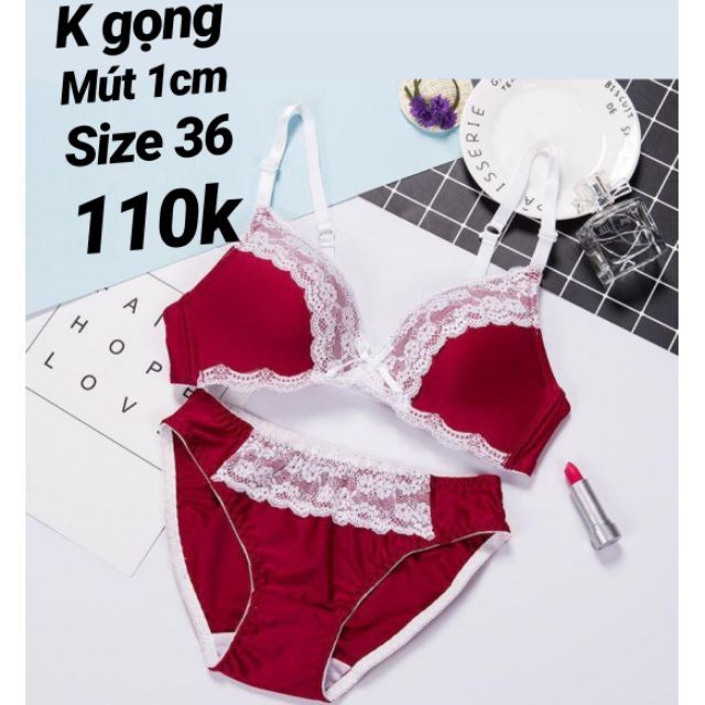 [ Ảnh thật] SB15 Bộ lót trơn trượt Set Lót cơ bản Set Bra không gọng ngực Bộ đồ lót bỏ gọng nâng ngực Sexy