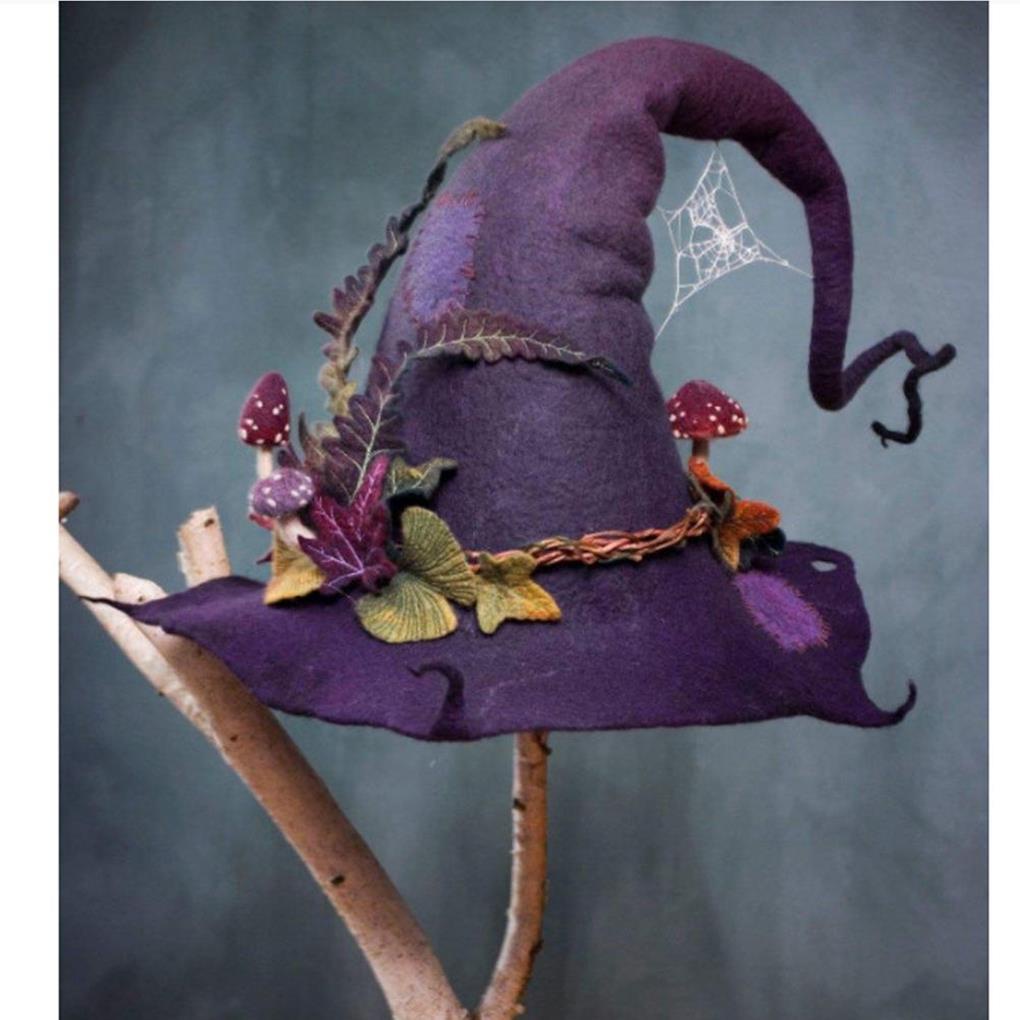 Mũ Hóa Trang Halloween Nhiều Màu Sắc Xinh Xắn Cho Bé Gái