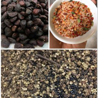 Combo 1 lọ chẳm chéo 250g + 10 hạt dổi nếp + 100g mắc khén khô Đặc sản tây bắc