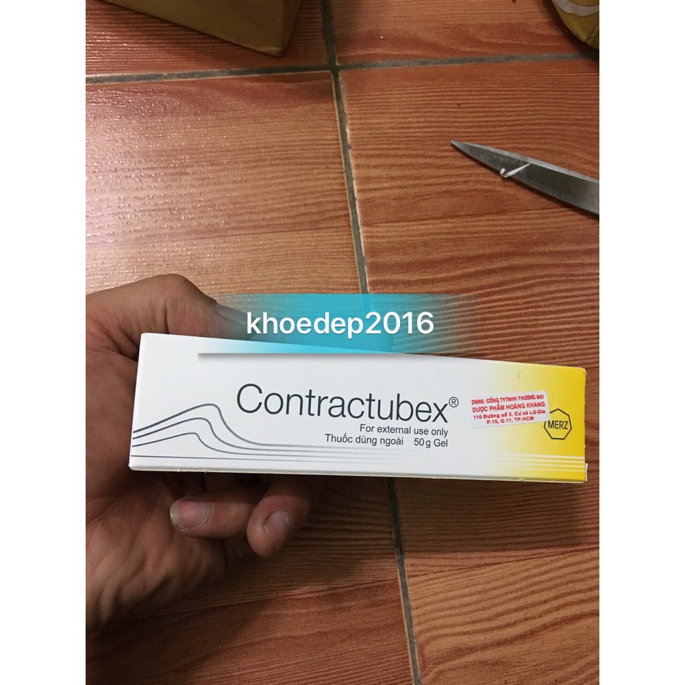 kem sẹo số 1 Contractubex