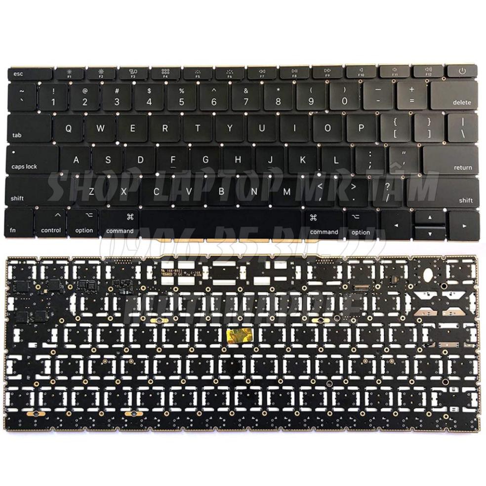 (KEYBOARD) BÀN PHÍM LAPTOP MACBOOK A1708 dùng cho Pro Retina 13" A1708 (2016 2017)